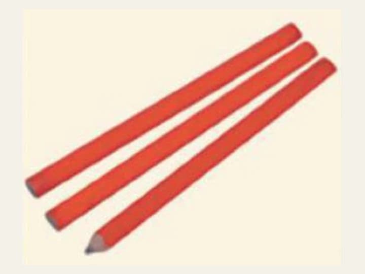 Carpenter pencils as pictured in the supplied catalogue