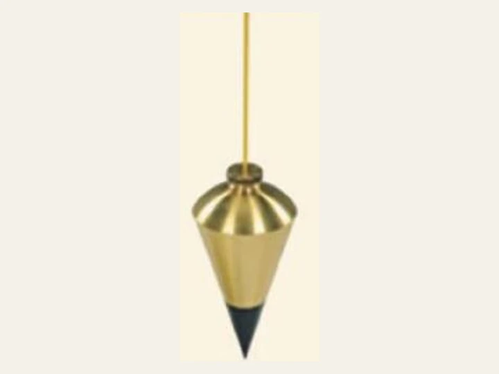 Plumb bob as pictured in the supplied catalogue