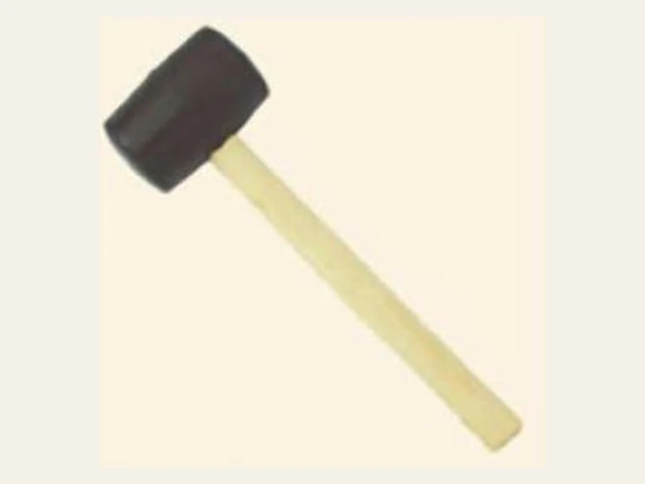 Rubber hammer as pictured in the supplied catalogue