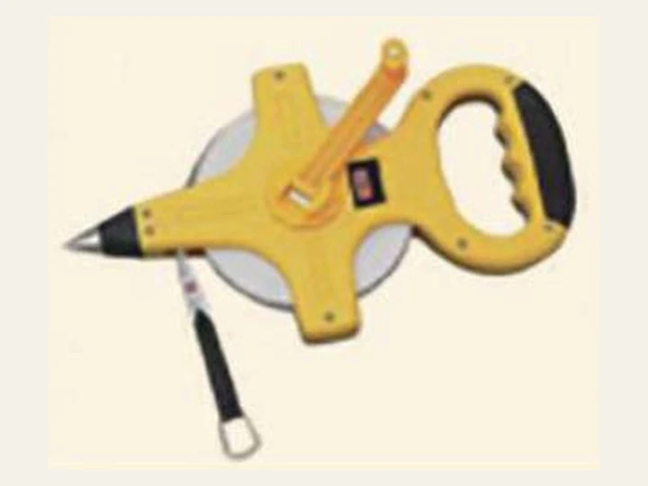 Open-reel measuring tape as pictured in the supplied catalogue