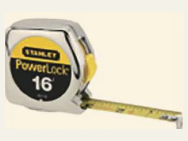 Pocket measuring tape as pictured in the supplied catalogue