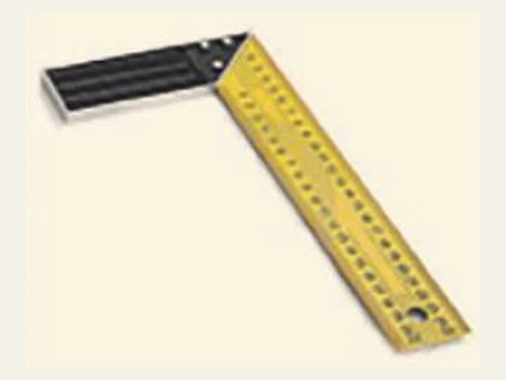 Right-angle square as pictured in the supplied catalogue