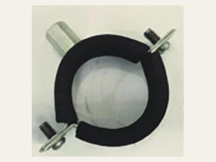 Rubber-lined clamp — type 1 as pictured in the supplied catalogue